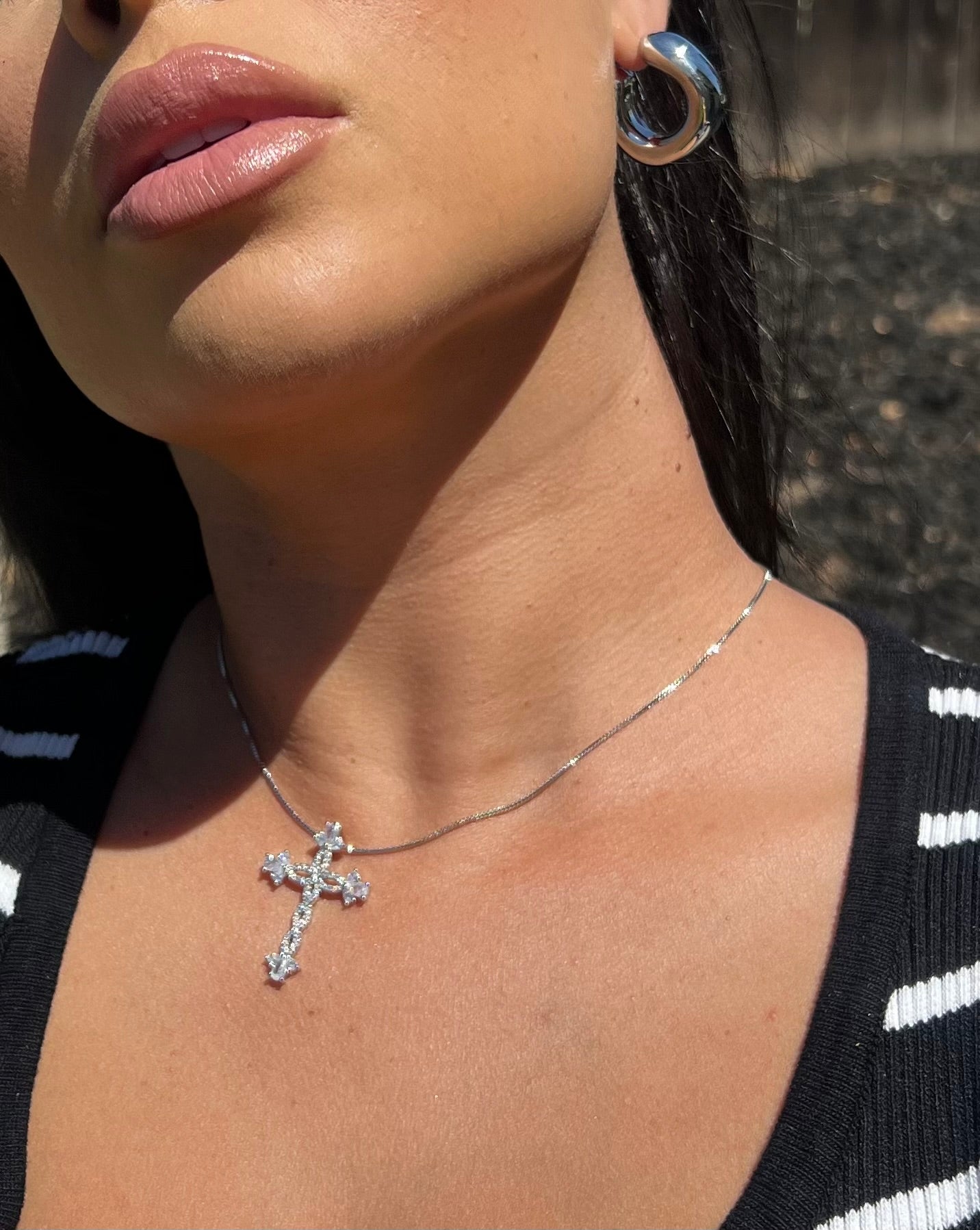 “My Strength” Cross Necklace