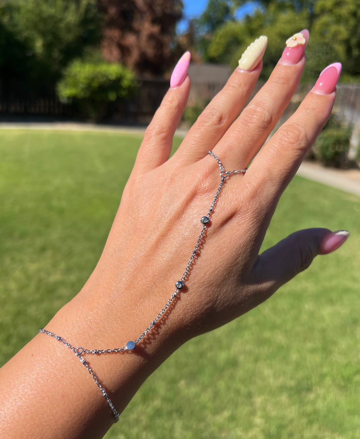 “Adore You” Adjustable Hand Chain