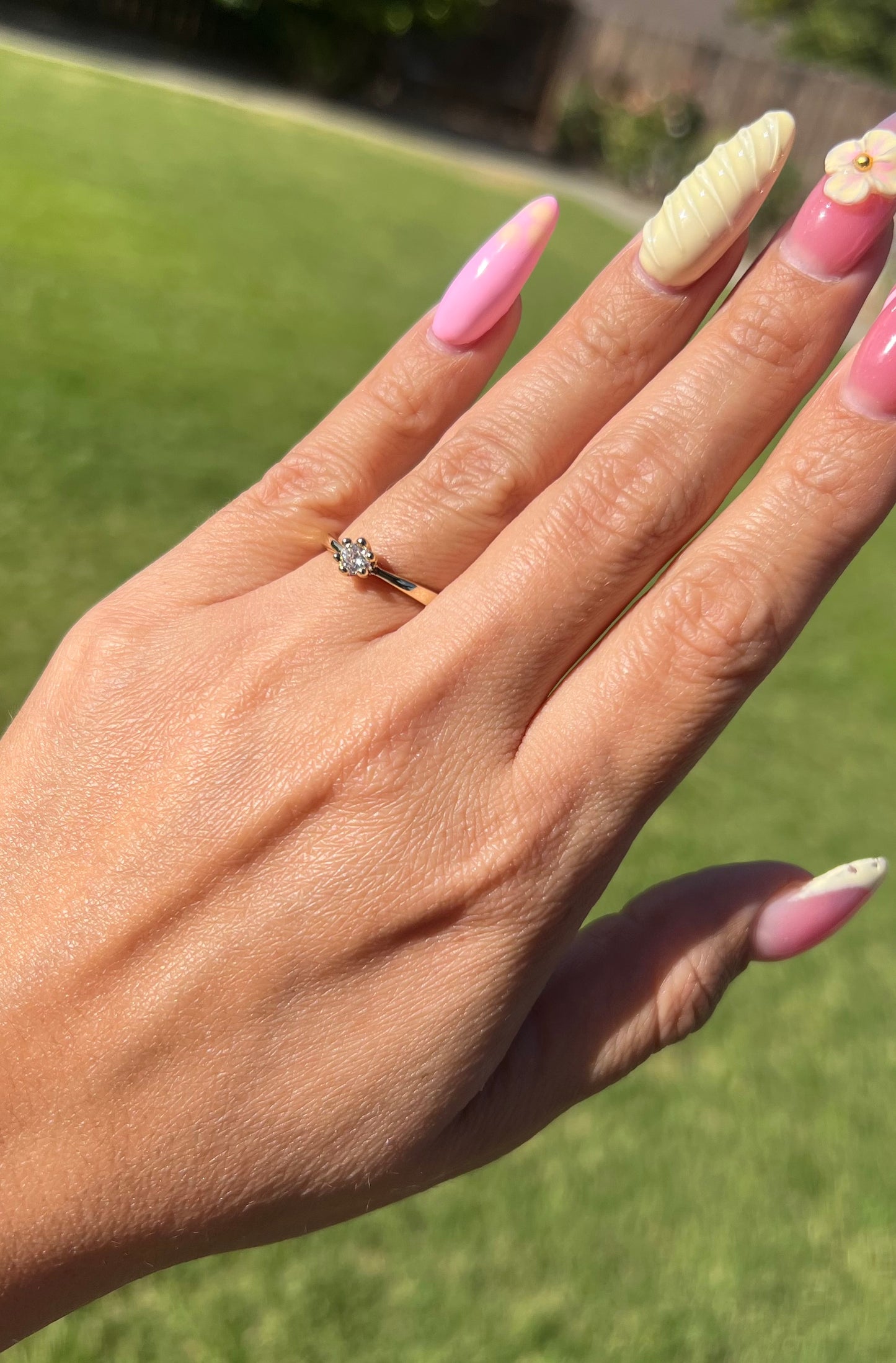 “Princess” Sparkly Ring