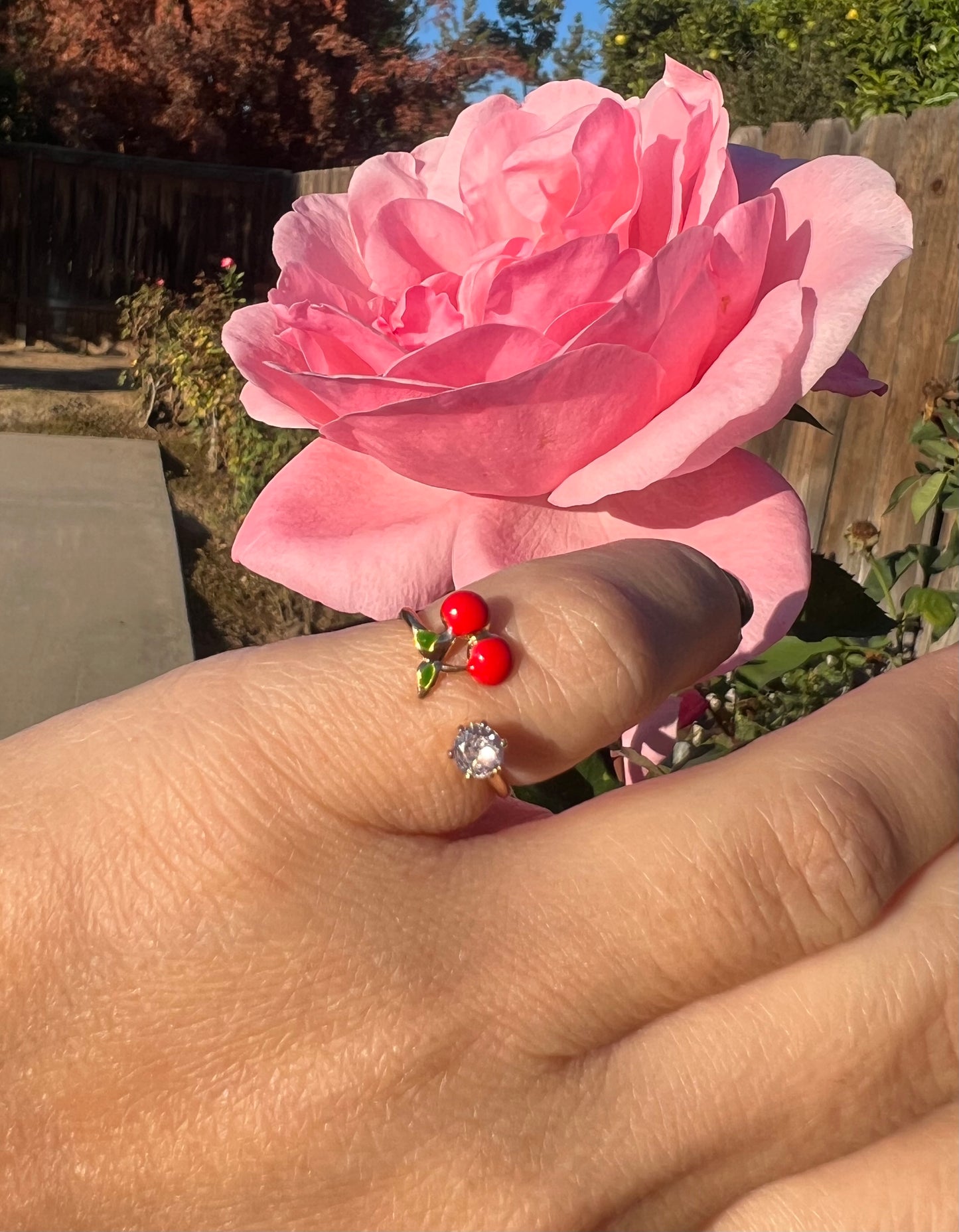 Crush XO Cherry Ring