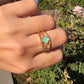 Doll Turquoise Gold Ring