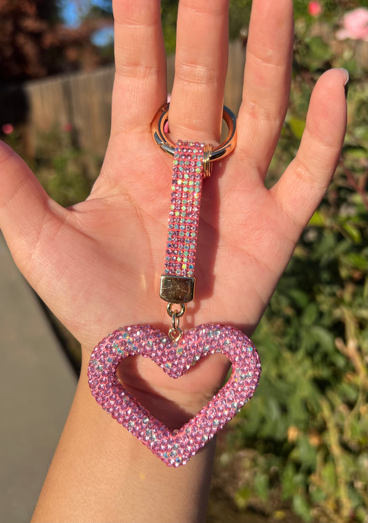 Bombshell Keychain Pink