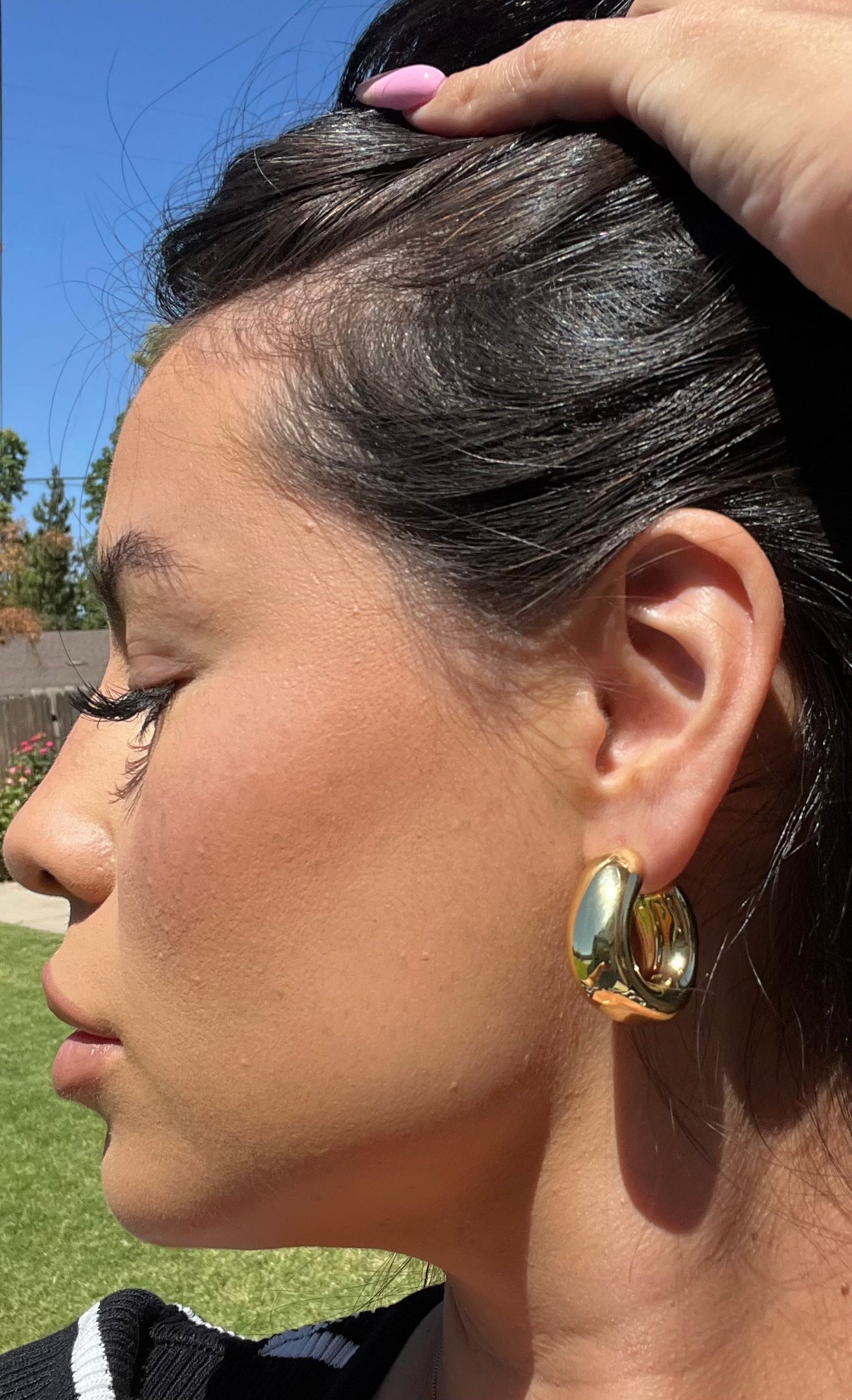 “Extraordinary” Chunky Hoops